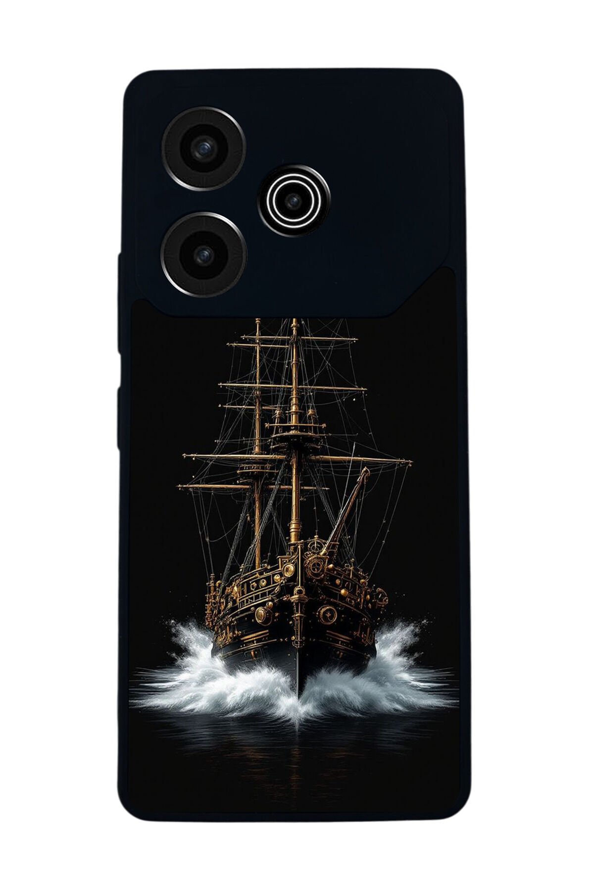 Tecno Pova 6 Uyumlu Korsan Tasarımlı Glossy Premium Kılıf