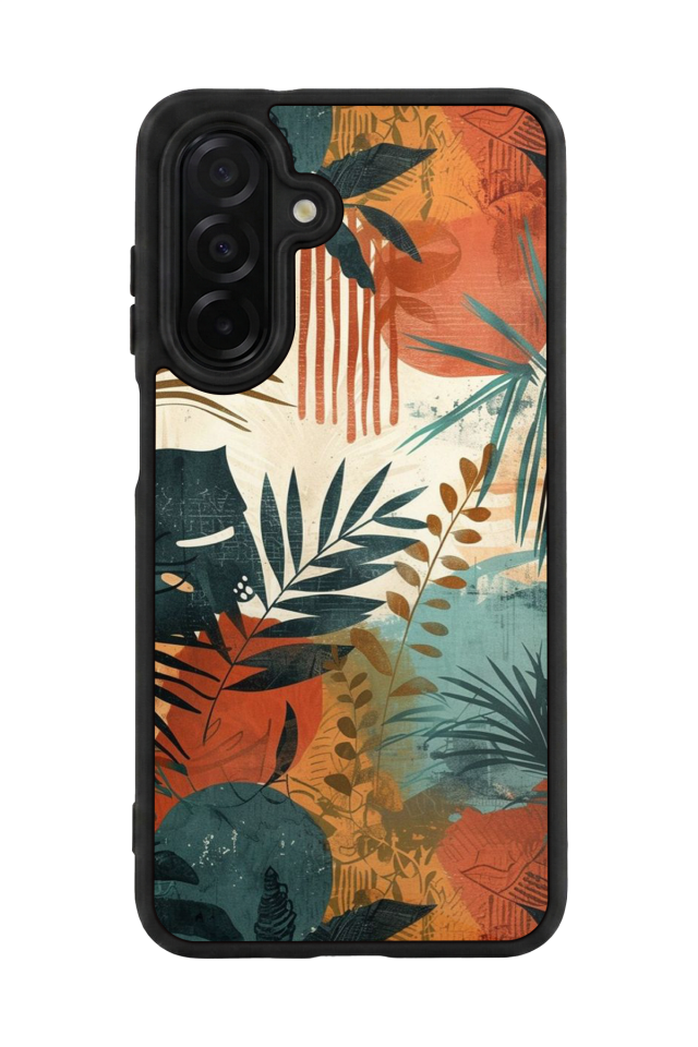 Samsung Galaxy A26 Uyumlu Botanik Tasarımlı Glossy Premium Kılıf