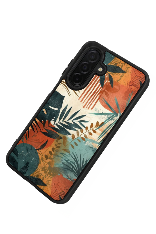 Samsung Galaxy A26 Uyumlu Botanik Tasarımlı Glossy Premium Kılıf