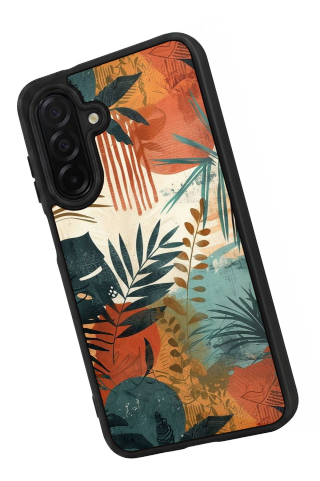 Samsung Galaxy A26 Uyumlu Botanik Tasarımlı Glossy Premium Kılıf