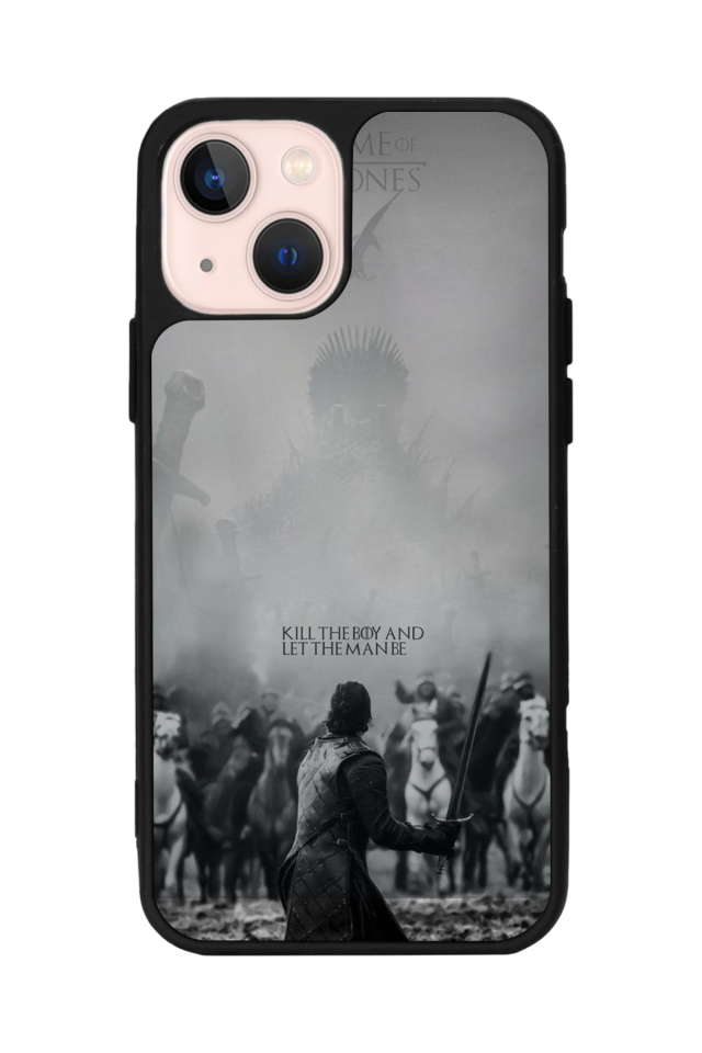 iPhone 14 Plus Uyumlu GameOfThrones Tasarımlı Glossy Premium Kılıf