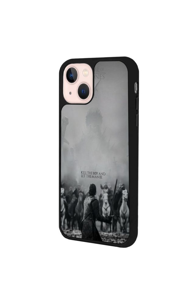iPhone 14 Plus Uyumlu GameOfThrones Tasarımlı Glossy Premium Kılıf