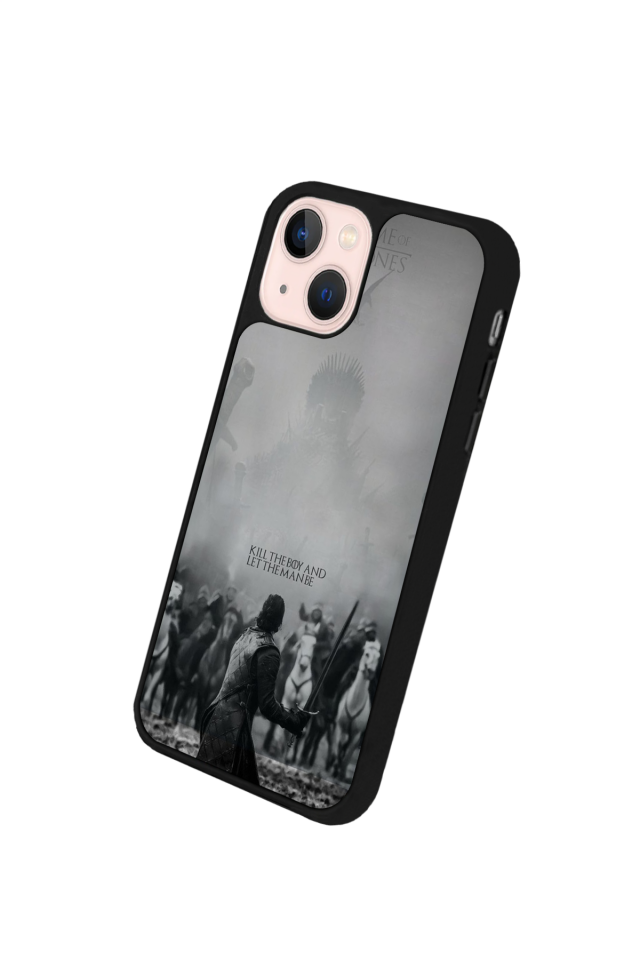 iPhone 14 Plus Uyumlu GameOfThrones Tasarımlı Glossy Premium Kılıf