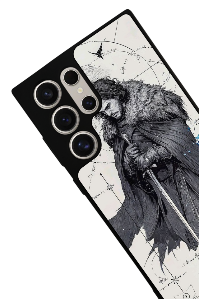 Samsung Galaxy S22 Ultra Uyumlu GameOfThrones Tasarımlı Glossy Premium Kılıf
