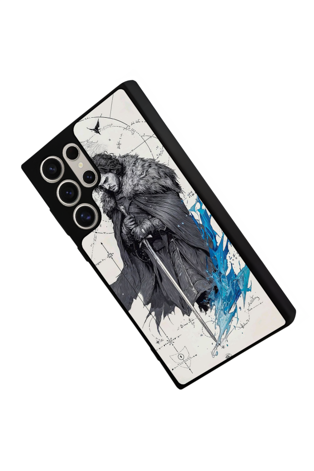 Samsung Galaxy S22 Ultra Uyumlu GameOfThrones Tasarımlı Glossy Premium Kılıf