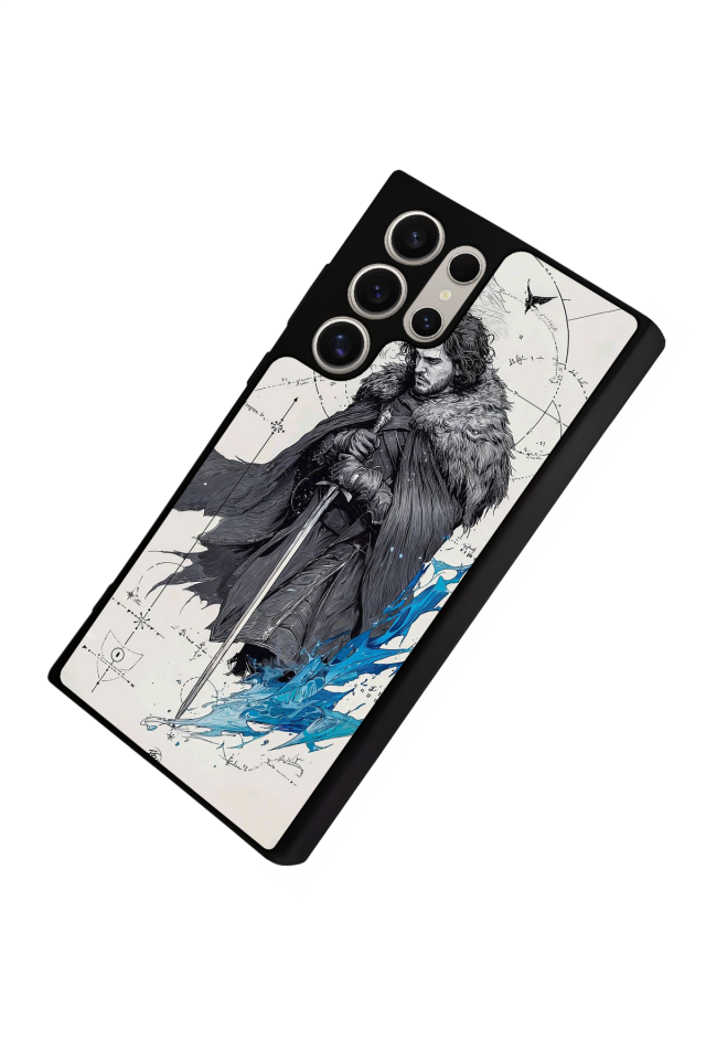 Samsung Galaxy S22 Ultra Uyumlu GameOfThrones Tasarımlı Glossy Premium Kılıf