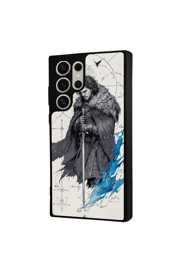 Samsung Galaxy S22 Ultra Uyumlu GameOfThrones Tasarımlı Glossy Premium Kılıf