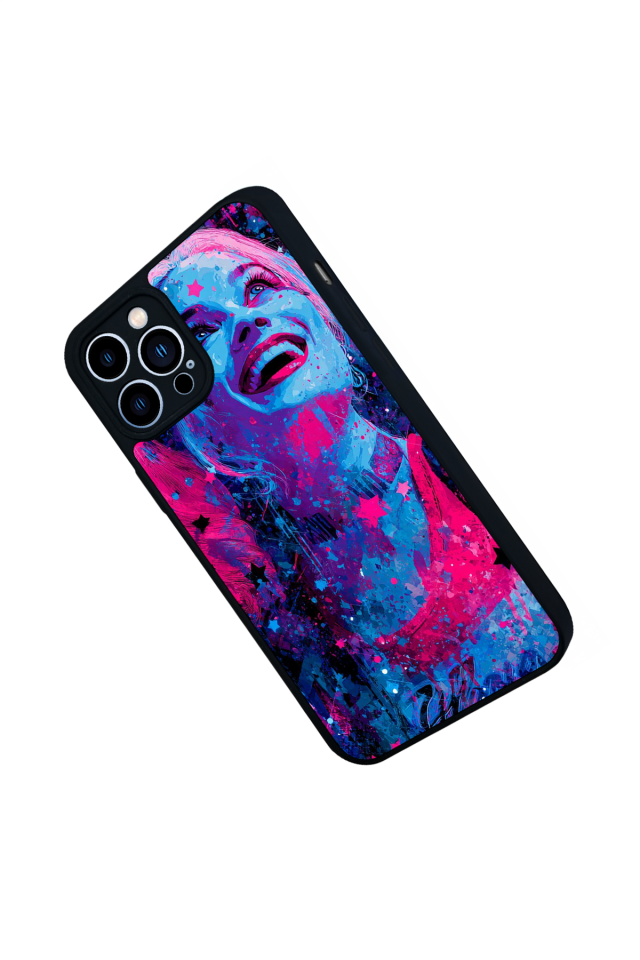 iPhone 13 Pro Max Uyumlu HarleyQueen Tasarımlı Glossy Premium Kılıf