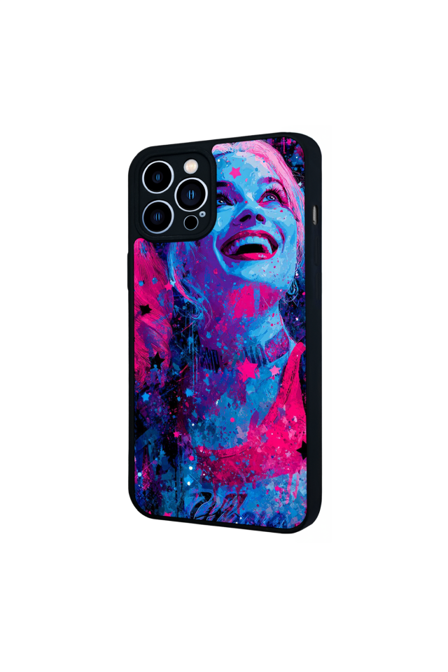 iPhone 13 Pro Max Uyumlu HarleyQueen Tasarımlı Glossy Premium Kılıf