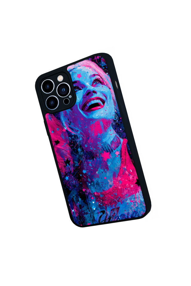 iPhone 13 Pro Max Uyumlu HarleyQueen Tasarımlı Glossy Premium Kılıf