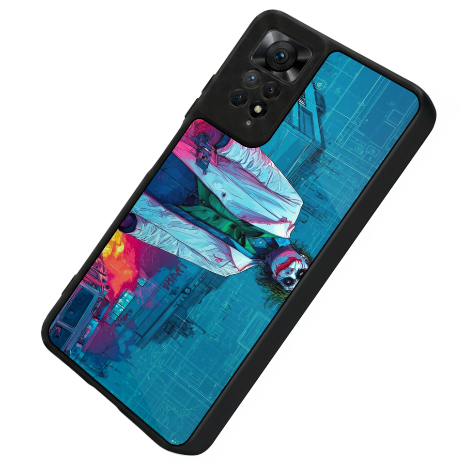 Xiaomi Redmi Note 11 Pro Uyumlu Joker Tasarımlı Glossy Premium Kılıf