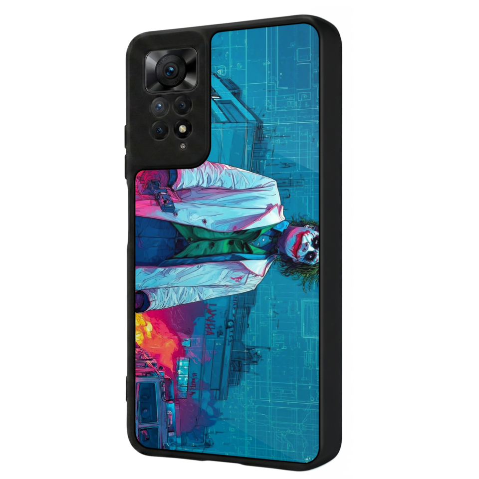 Xiaomi Redmi Note 11 Pro Uyumlu Joker Tasarımlı Glossy Premium Kılıf