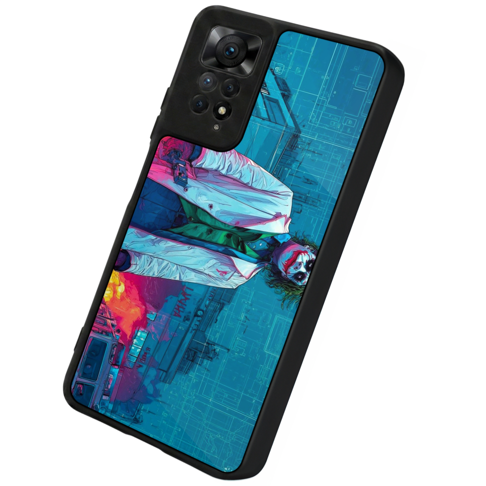 Xiaomi Redmi Note 11 Pro Uyumlu Joker Tasarımlı Glossy Premium Kılıf