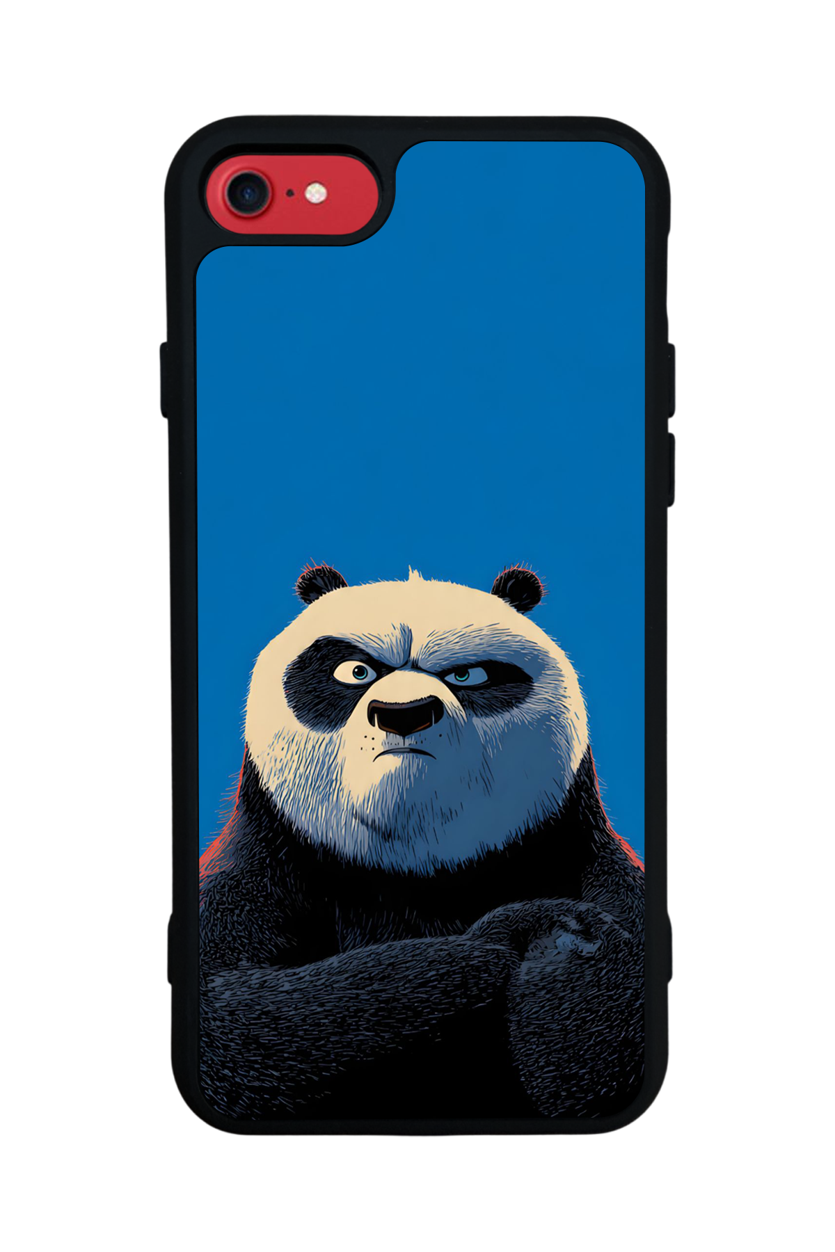 iPhone 8 Uyumlu Kung Fu Panda Tasarımlı Glossy Premium Kılıf
