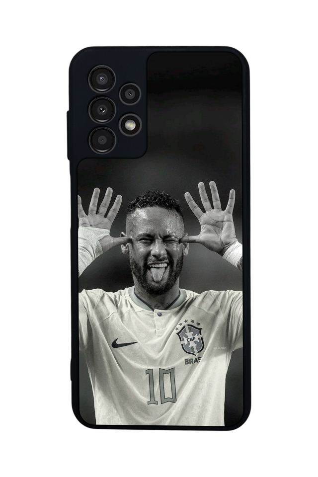 Samsung Galaxy A23 Uyumlu Neymar Tasarımlı Glossy Premium Kılıf