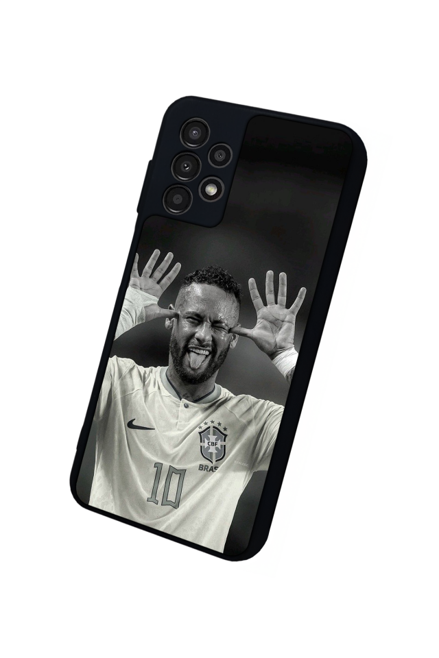 Samsung Galaxy A23 Uyumlu Neymar Tasarımlı Glossy Premium Kılıf