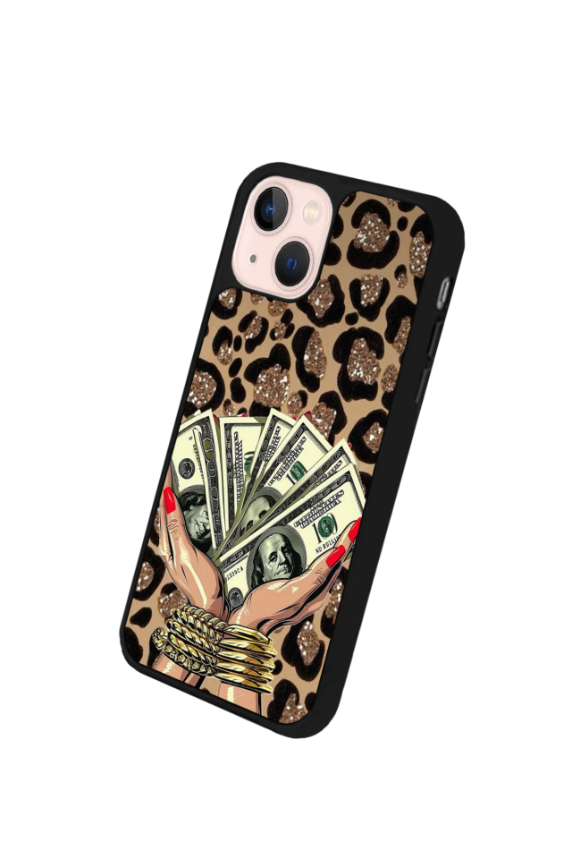 iPhone 15 Plus Uyumlu Para Tasarımlı Glossy Premium Kılıf