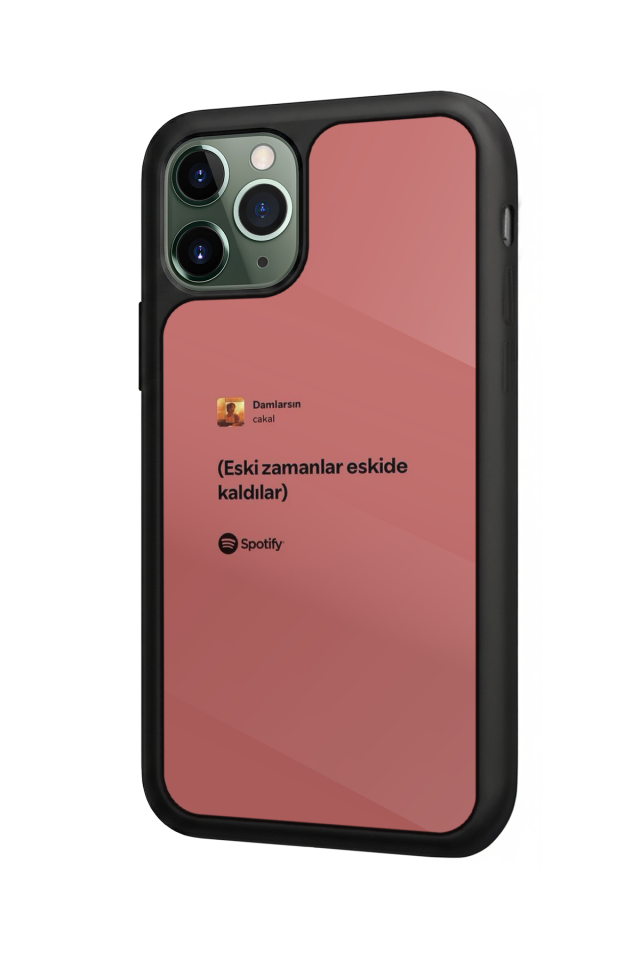 iPhone 11 Pro Uyumlu Sarki Sozleri Tasarımlı Glossy Premium Kılıf