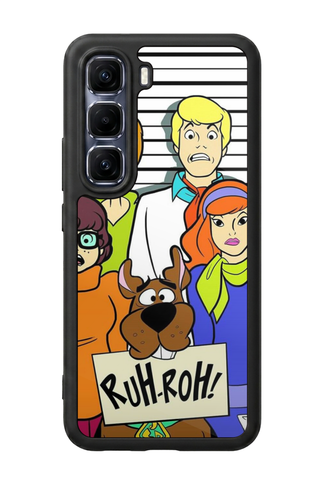 Infinix Hot 60 Pro Plus Uyumlu Scooby Doo Tasarımlı Glossy Premium Kılıf