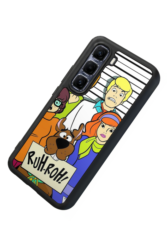 Infinix Hot 60 Pro Plus Uyumlu Scooby Doo Tasarımlı Glossy Premium Kılıf