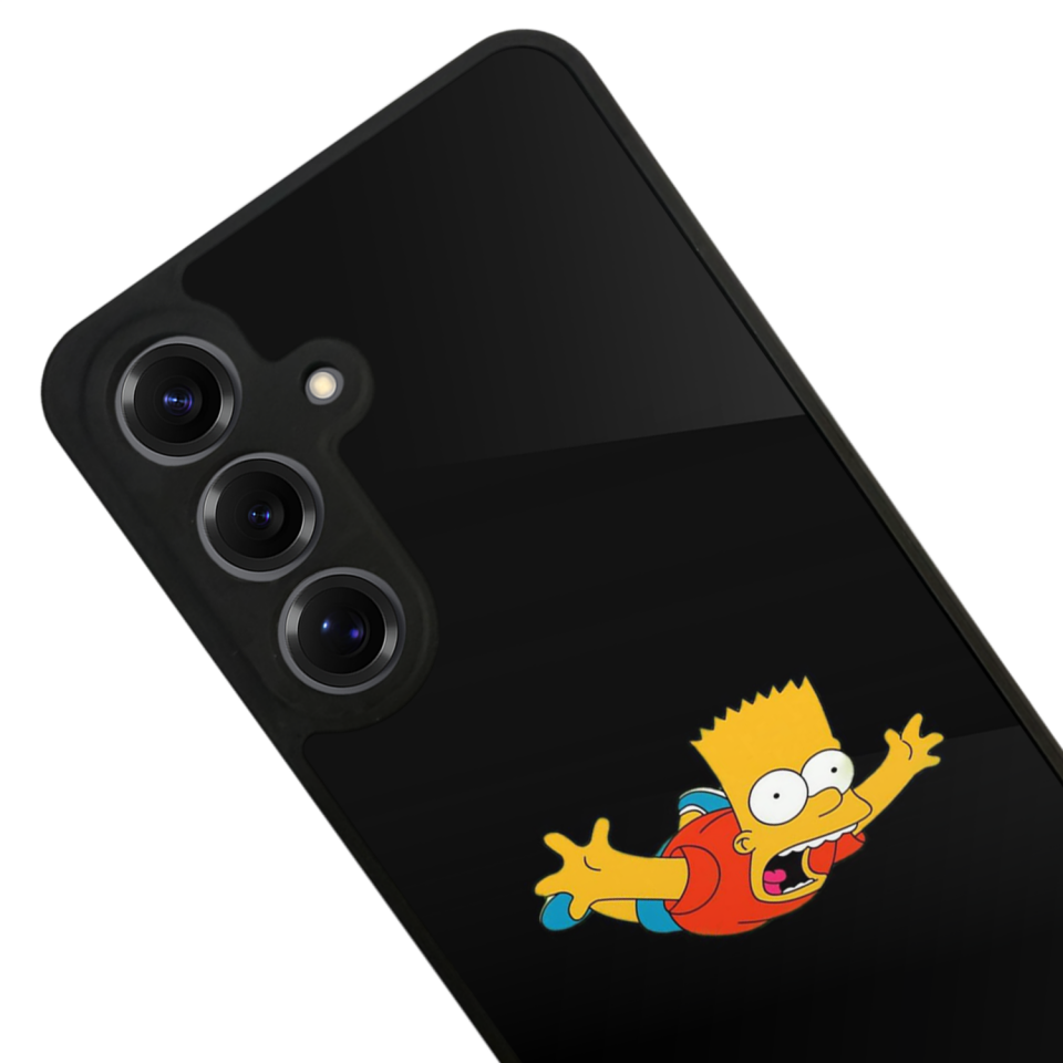 Samsung Galaxy S25 Uyumlu The Simpsons Tasarımlı Glossy Premium Kılıf