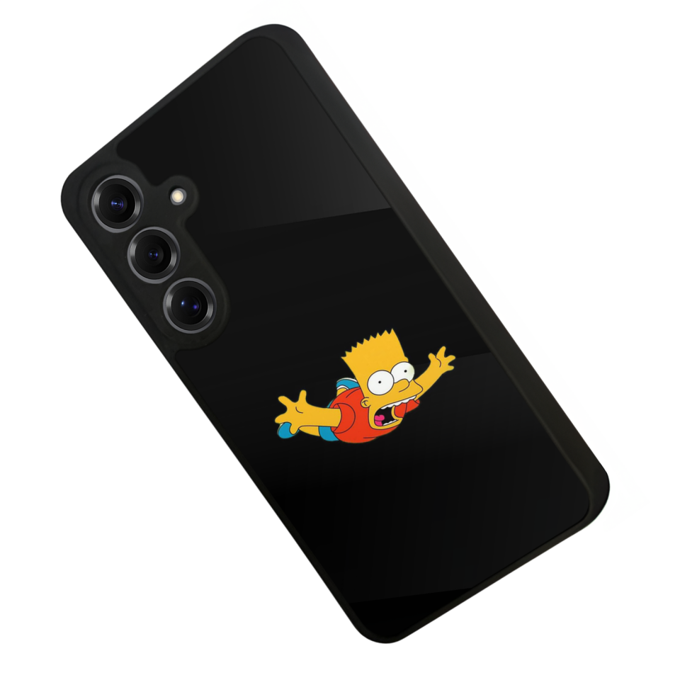 Samsung Galaxy S25 Uyumlu The Simpsons Tasarımlı Glossy Premium Kılıf