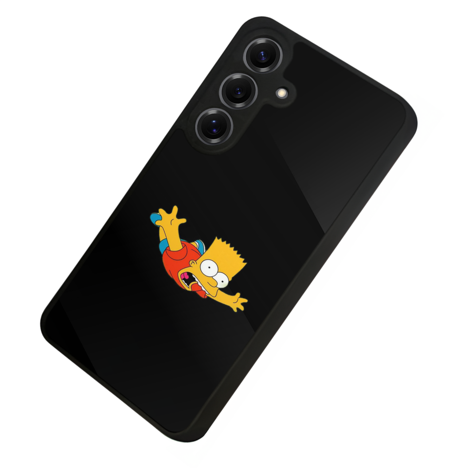 Samsung Galaxy S25 Uyumlu The Simpsons Tasarımlı Glossy Premium Kılıf