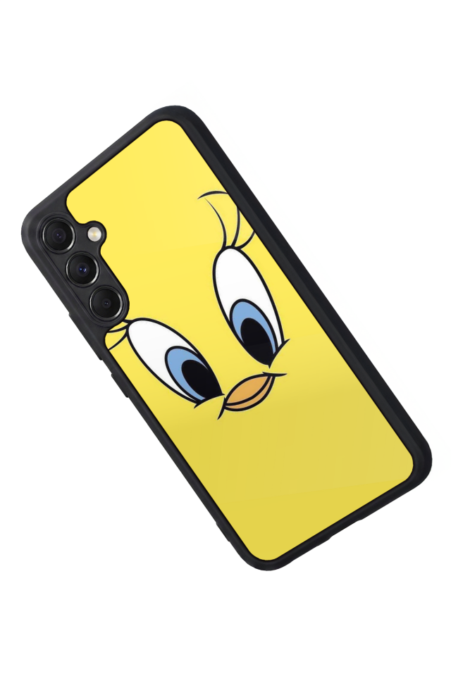 Samsung Galaxy A34 Uyumlu Tweety Tasarımlı Glossy Premium Kılıf