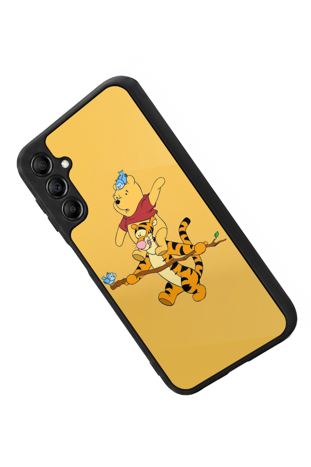 Samsung Galaxy A14 Uyumlu Winnie Tasarımlı Glossy Premium Kılıf