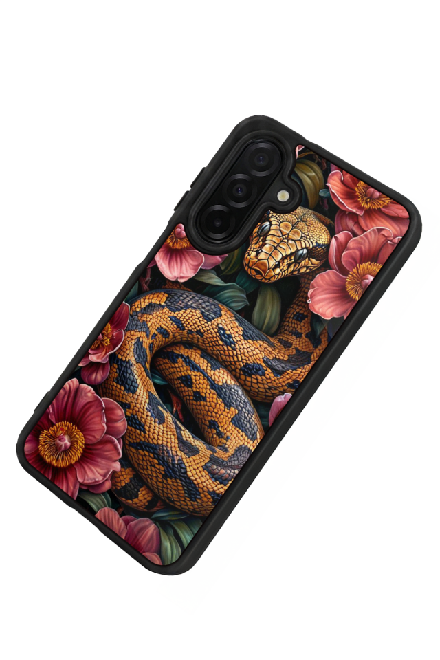 Samsung Galaxy A36 Uyumlu Yılan Tasarımlı Glossy Premium Kılıf