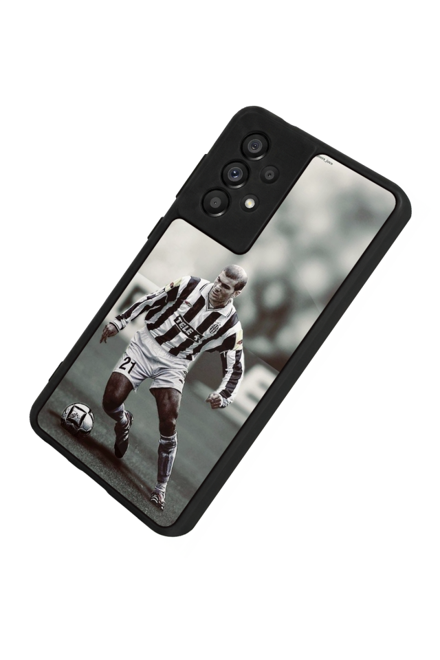 Samsung Galaxy A73 Uyumlu Zidane Tasarımlı Glossy Premium Kılıf