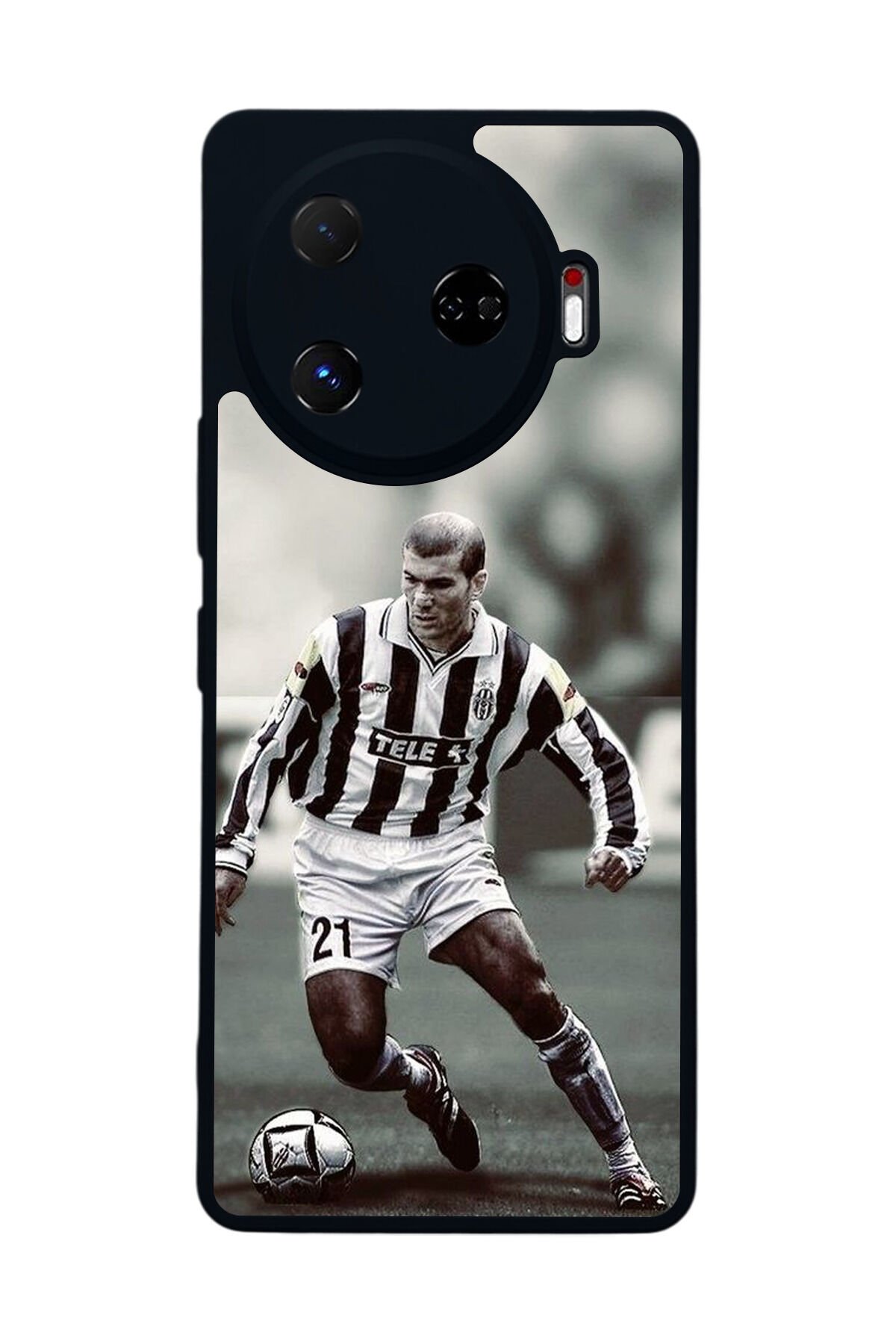 Tecno Camon 30 Pro Uyumlu Zidane Tasarımlı Glossy Premium Kılıf