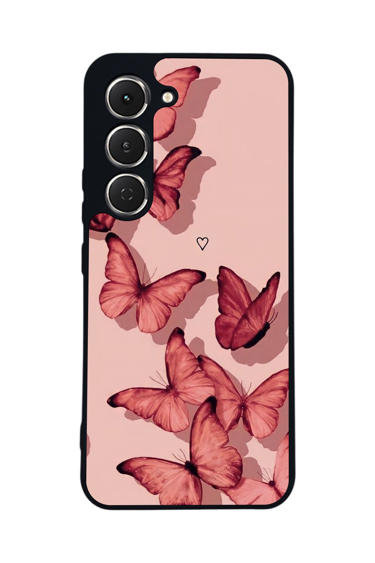 Tecno Spark 40 Pro Uyumlu Kelebek Tasarımlı Glossy Premium Kılıf