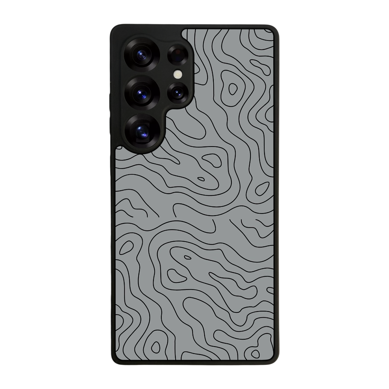 Samsung Galaxy S25 Ultra Uyumlu Çizgi Sanatı Tasarımlı Glossy Premium Kılıf