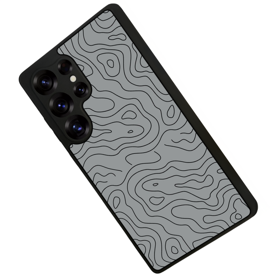Samsung Galaxy S25 Ultra Uyumlu Çizgi Sanatı Tasarımlı Glossy Premium Kılıf