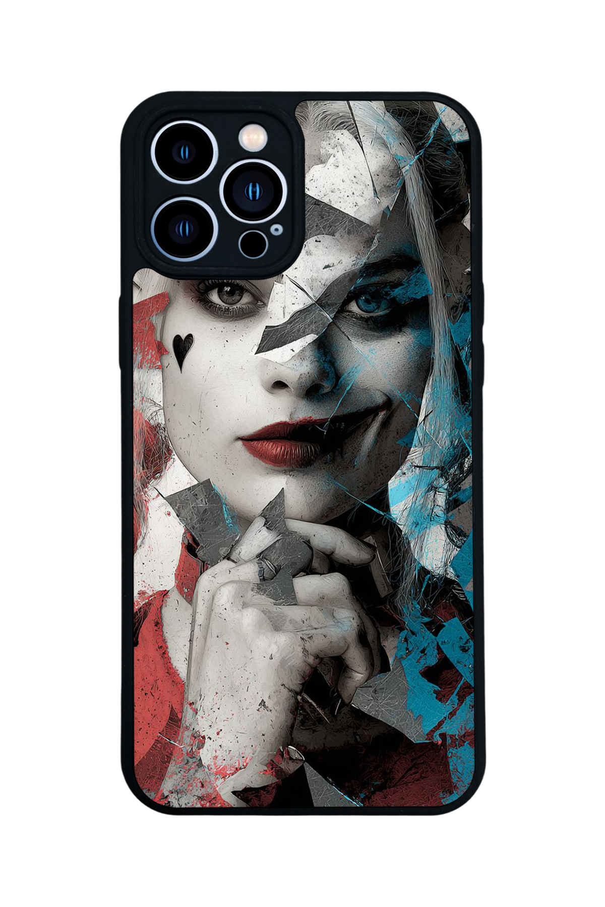 iPhone 13 Pro Max Uyumlu HarleyQueen Tasarımlı Glossy Premium Kılıf