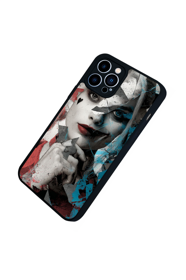 iPhone 13 Pro Max Uyumlu HarleyQueen Tasarımlı Glossy Premium Kılıf