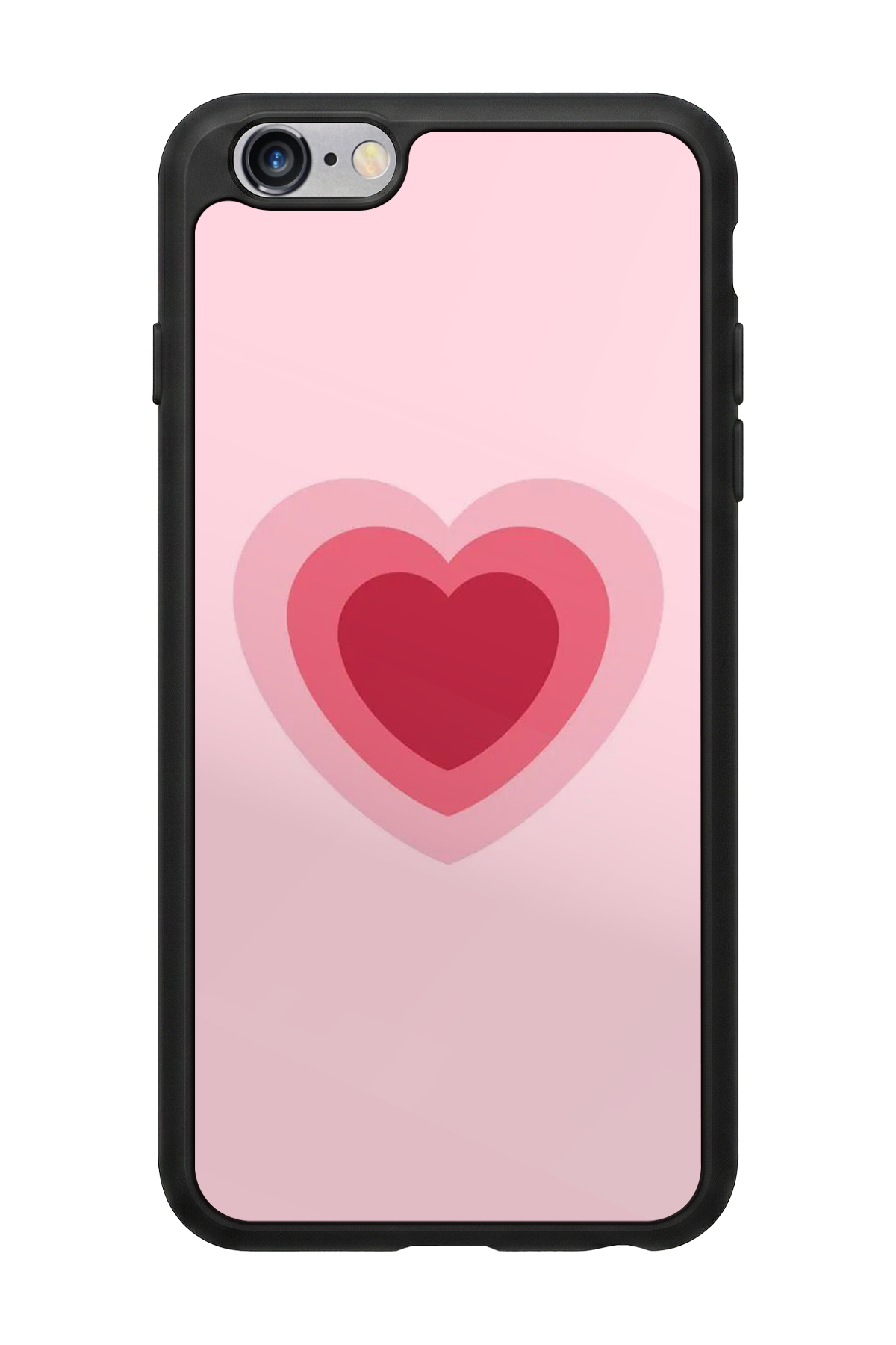iPhone 6 Plus Uyumlu Kalp Love Tasarımlı Glossy Premium Kılıf