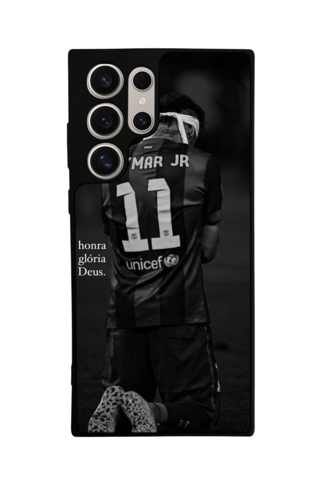 Samsung Galaxy S22 Ultra Uyumlu Neymar Tasarımlı Glossy Premium Kılıf
