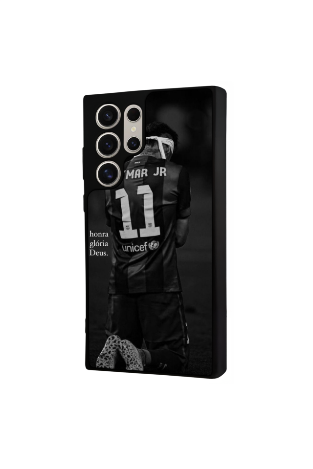 Samsung Galaxy S22 Ultra Uyumlu Neymar Tasarımlı Glossy Premium Kılıf