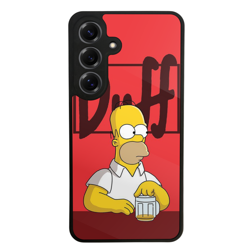 Samsung Galaxy S25 Uyumlu The Simpsons Tasarımlı Glossy Premium Kılıf