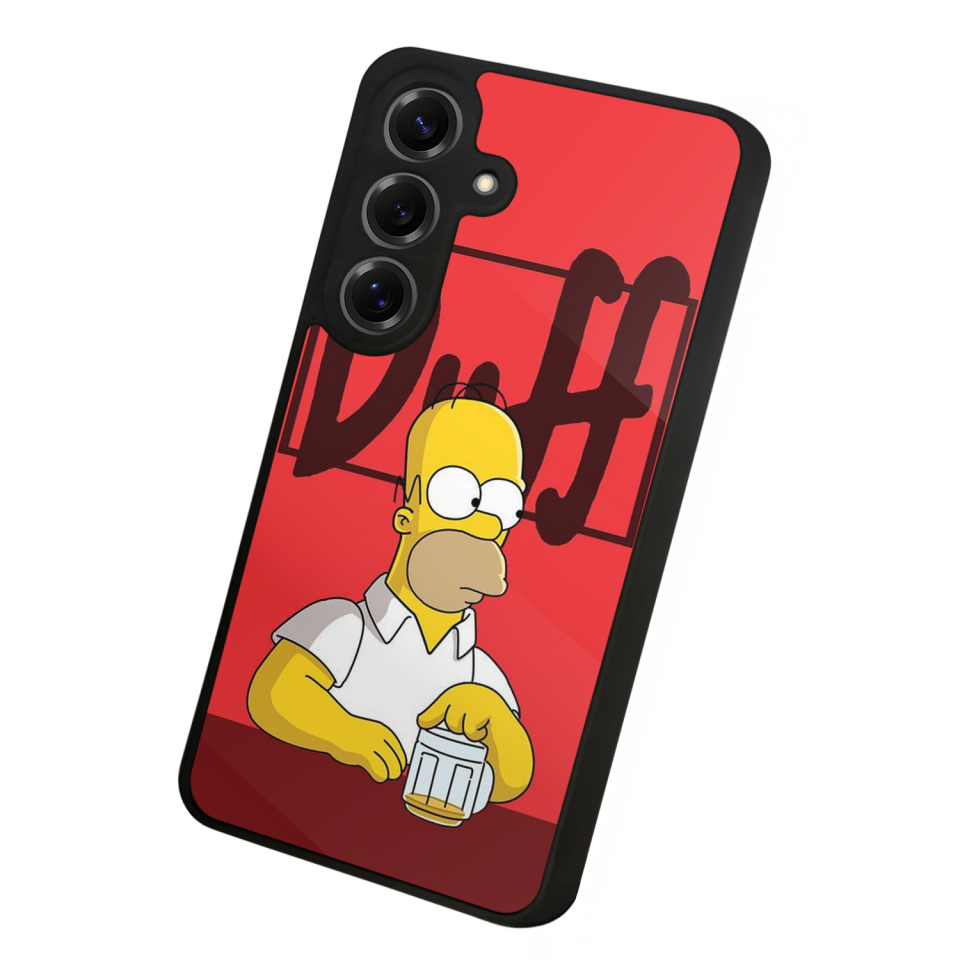 Samsung Galaxy S25 Uyumlu The Simpsons Tasarımlı Glossy Premium Kılıf