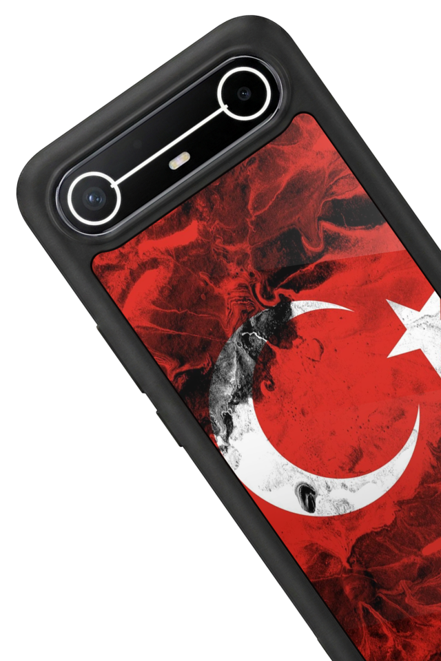 Tecno Spark Slim 5G Uyumlu Türk Bayragi Tasarımlı Glossy Premium Kılıf