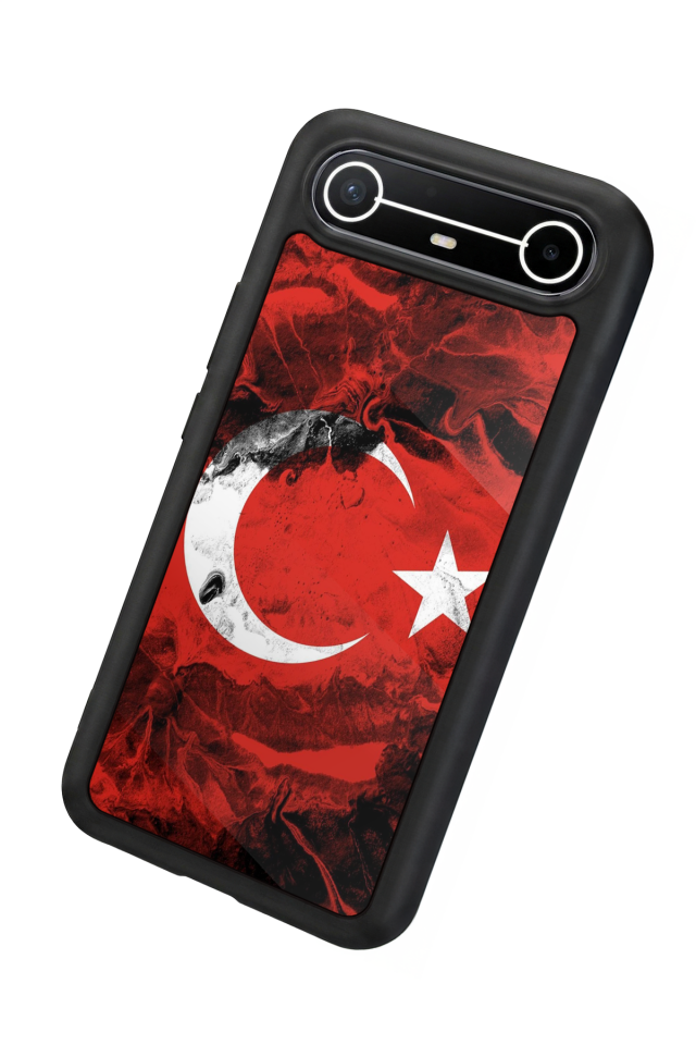 Tecno Spark Slim 5G Uyumlu Türk Bayragi Tasarımlı Glossy Premium Kılıf