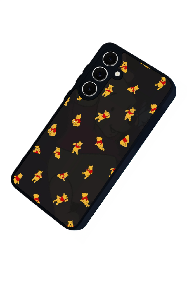 Samsung Galaxy S24 FE Uyumlu Winnie Tasarımlı Glossy Premium Kılıf