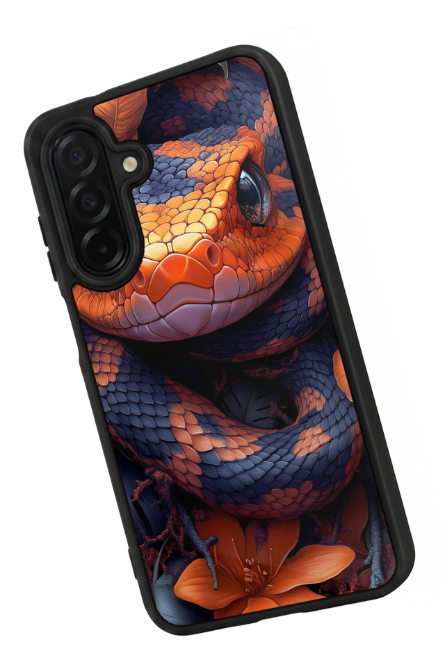 Samsung Galaxy A36 Uyumlu Yılan Tasarımlı Glossy Premium Kılıf