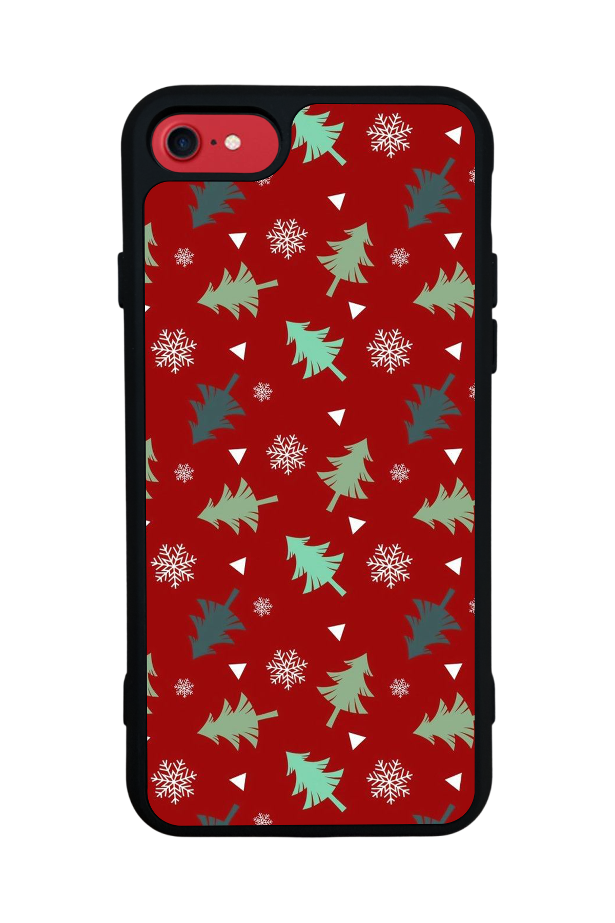 iPhone 7 Uyumlu Yilbasi Christmas Tasarımlı Glossy Premium Kılıf