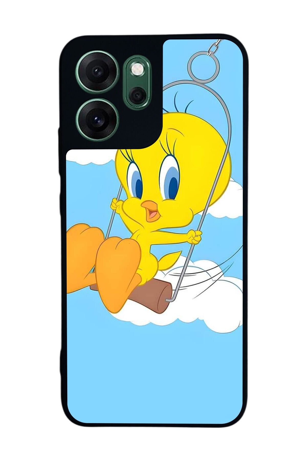 Oppo Reno 14F Uyumlu Tweety Tasarımlı Glossy Premium Kılıf