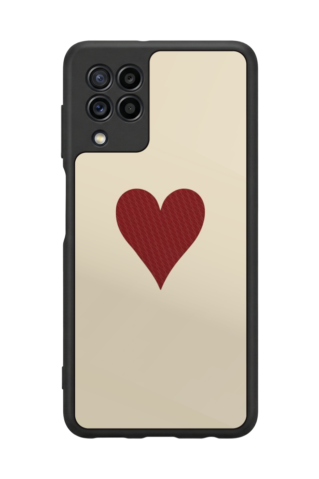 Samsung Galaxy M32 Uyumlu Kart Tasarımlı Glossy Premium Kılıf