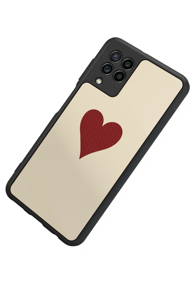Samsung Galaxy M32 Uyumlu Kart Tasarımlı Glossy Premium Kılıf